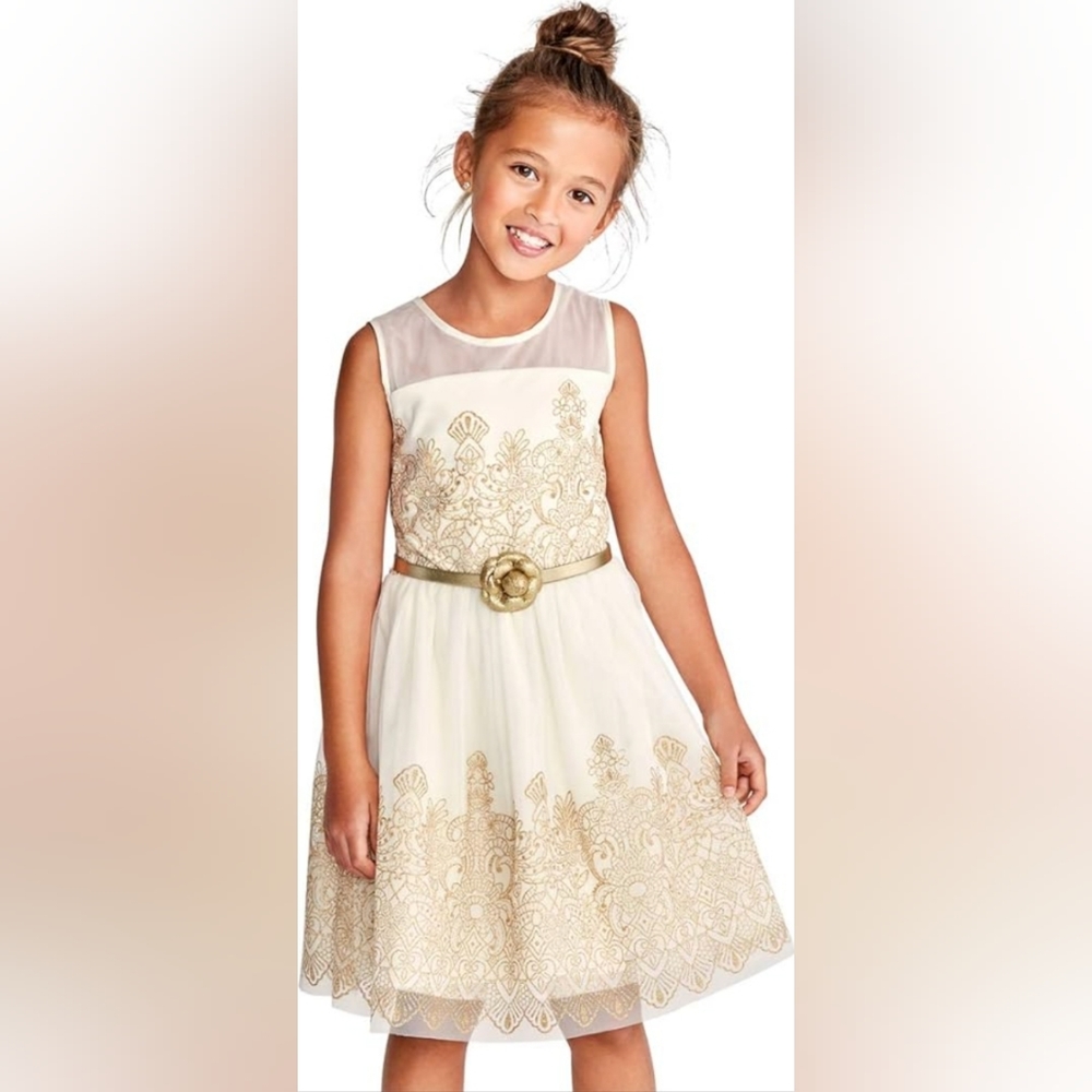 The Children's Place golden dress